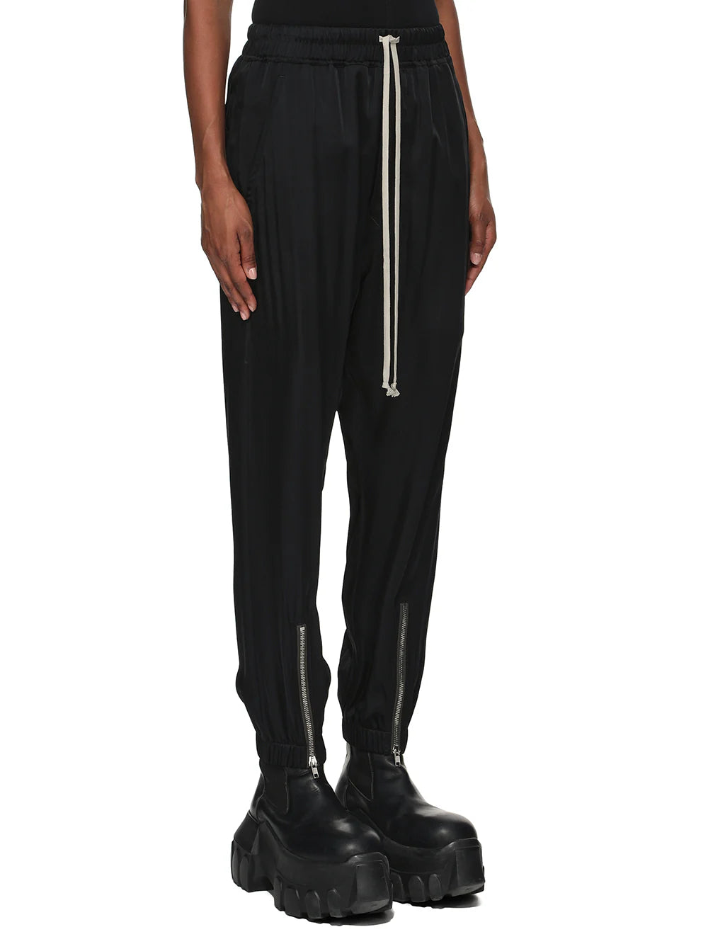 RICK OWENS TRACK PANT BLACK