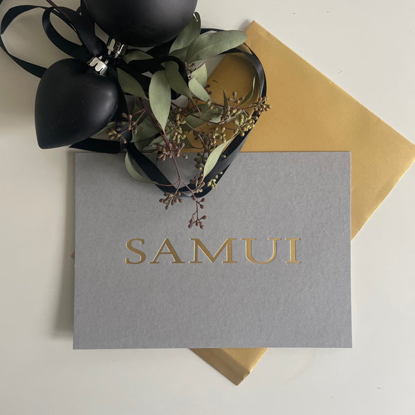 The Samui Gift Card