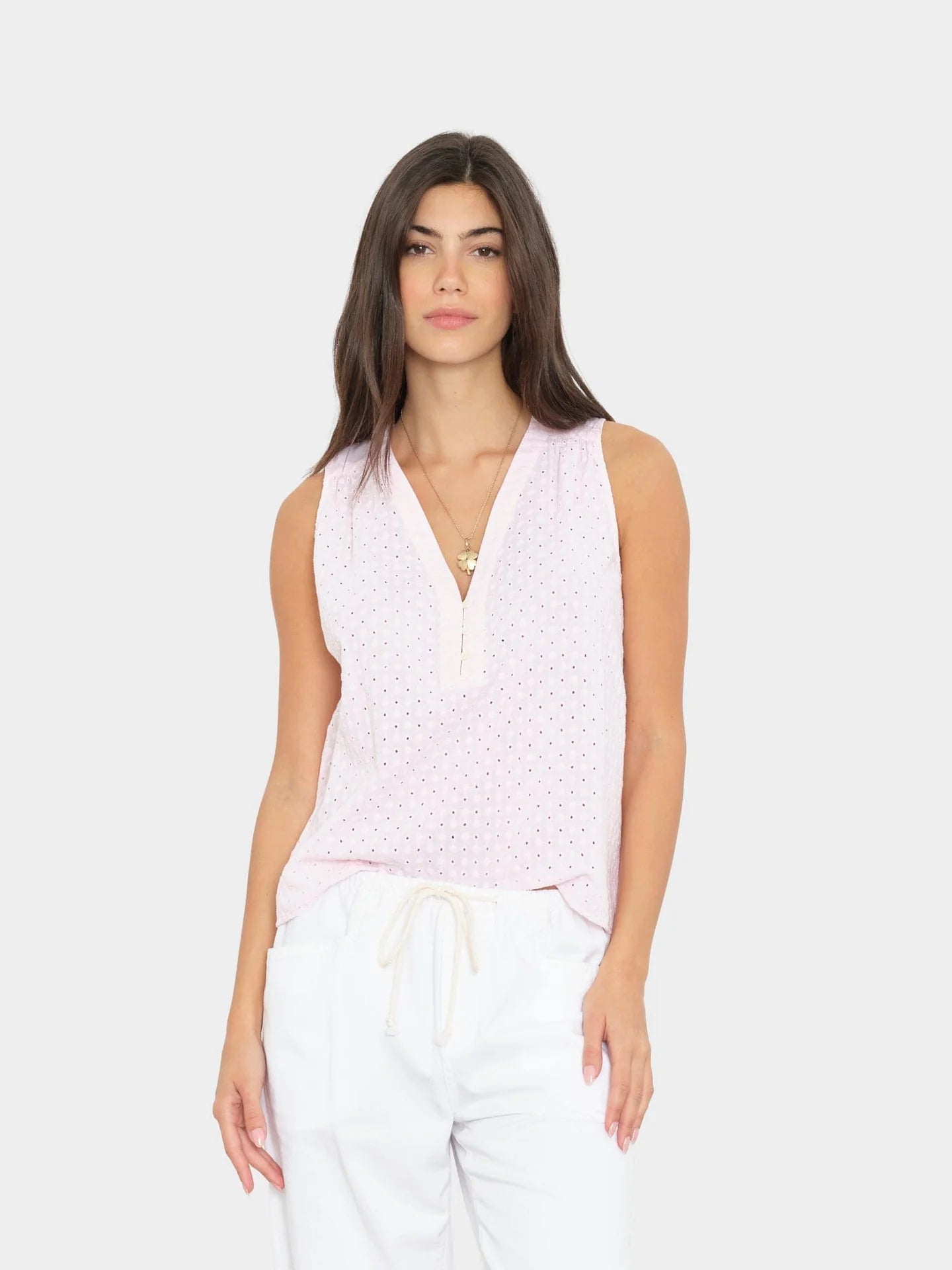 XIRENA MIKI TOP ROSE