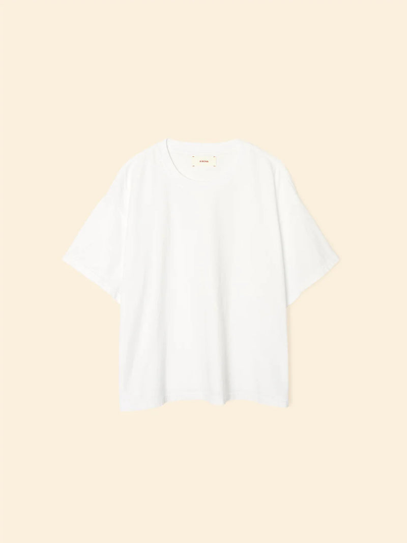 XIRENA WHITE PALMER TEE