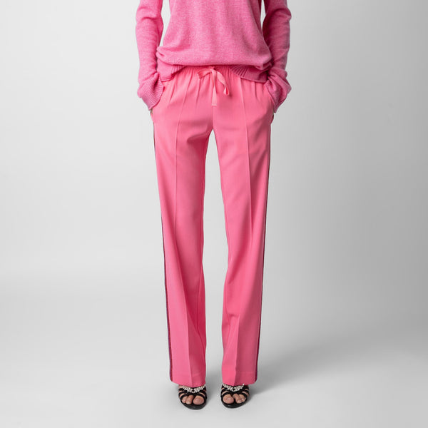 ZADIG & VOLTAIRE POMY TROUSERS IN RUBBER