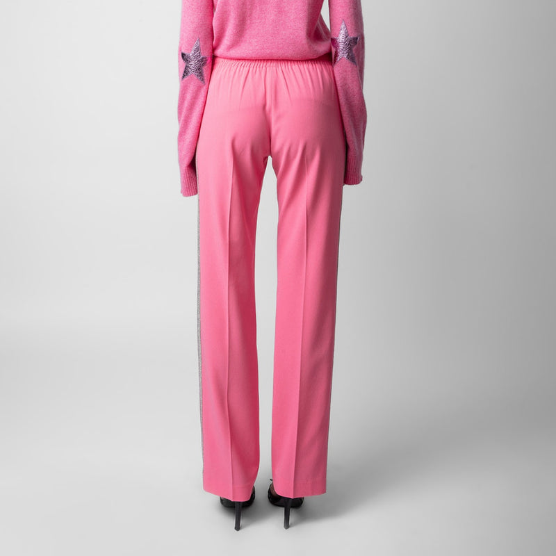 ZADIG & VOLTAIRE POMY TROUSERS IN RUBBER
