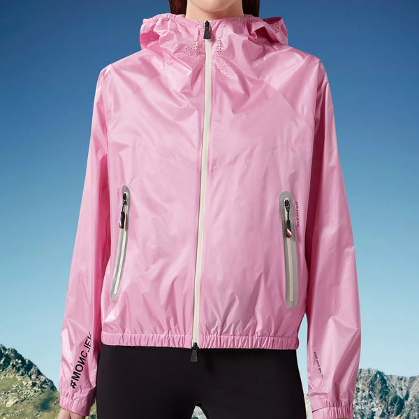 MONCLER CROZAT WINDBREAKER IN PINK